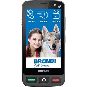 Smartphone Brondi Amico Smartphone Pocket con Google Play nero - Foto 1 di 4