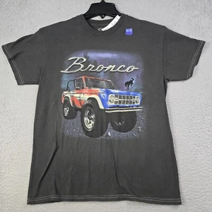 Ford Bronco Shirt Mens Small S Black Vintage Classic Truck Retro America NWT - Picture 1 of 12