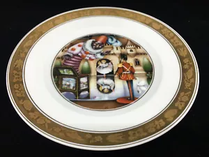 Märchen Goldrand Royal Copenhagen Standhafter Zinn Soldat 9628 Teller HCA 13565 - Bild 1 von 4