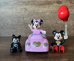Mickey & Minnie Mouse LEGO DUPLO Figures Cat Car Balloons Collectible Kids Toys - Picture 1 of 12