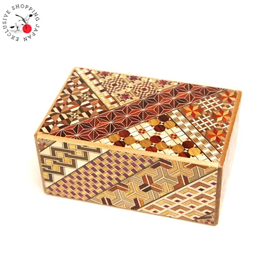 Caja Secreta Japonesa Yosegi Zaiku 35 veces + 1 Truco Borla Cerebral Truco Limitado Foto 1 de 4