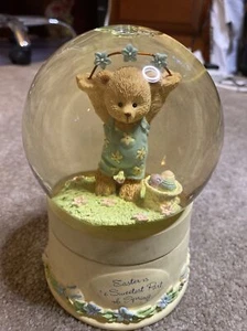 Hallmark Gourmet Gifts Easter Bear In Globe 5270P2 Easter holiday - Picture 1 of 7