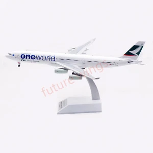1:200 B-Models Cathay Pacific A340-300 B-HXG “One World”Diecast Aircraft Model - Picture 1 of 12