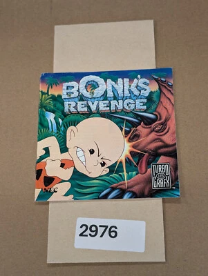 Bonk's Revenge - Turbo Grafx - Manual Only **NO GAME! - Image 1 of 2