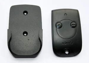 Somfy Fernbedienung  Keytis 2RTS  Wandhalterung, Halterung,Kleben oder Schrauben - Bild 1 von 3