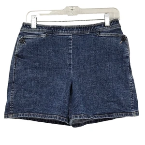 Pantaloncini donna Ann Taylor taglia 8 cerniera laterale con bottoni a gancio vita alta - Foto 1 di 8