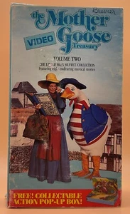 The Mother Goose Treasury Vol. 2 VHS 1987 Billfold Popup **Buy 2 Get 1 Free** - Picture 1 of 4