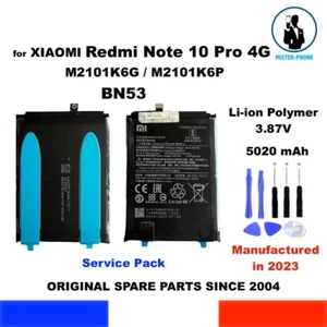 BATERIA DE ORIGEN BN53 OEM XIAOMI REDMI NOTE 10 PRO M2101K6G M2101K6P 5020mAh - Zdjęcie 1 z 10