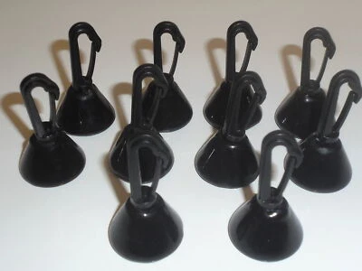 TMC Karpfenangeln Rückenbleie. Sicherer Clip, beschichtet, 20 Gramm oder 30 Gramm (1oz). Schwarz.