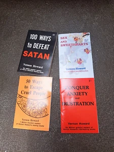 Lot of 4 Vernon Howard Booklets - RARE - Picture 1 of 1