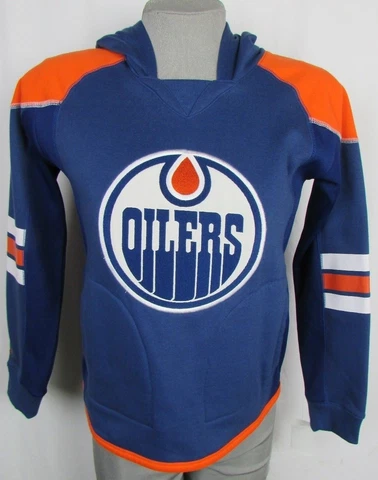 Edmonton Oilers NHL Outerstuff Youth's Hooded Pullover Sweatshirt Cover
