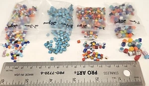 Assortment of Murano Millifori Slices, 104 COE, Asst Colors & Sizes, 90 Grams - Picture 1 of 11