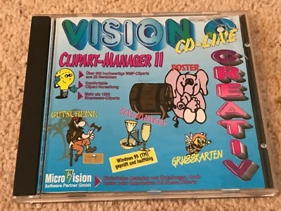 MICROVISION 1600 CLIP ART IMAGES FOR WINDOWS GERMAN - Image 1 of 4