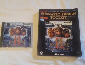 AGE OF EMPIRES 2 THE AGE OF KINGS Game PC + Scenario Design Toolkit - Picture 1 of 4