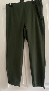 BNWT NEXT Petite Green Ultimate Skinny Stretch Trousers Size 16 - Picture 1 of 7