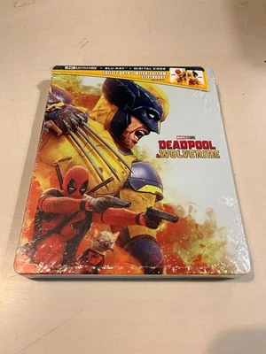 Deadpool & Wolverine 4k/Blu-ray Limited Edition Steelbook NEW MARVEL (ART #2) - Image 1 of 2