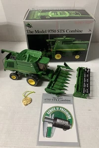 1/32 Ertl John Deere Model 9750 STS Combine W/ Duals, Precision Series #3 - Picture 1 of 18