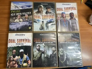 Dual Survival: Seasons 1 2 3 4 5 DVD Lot Collection - Imagen 1 de 3