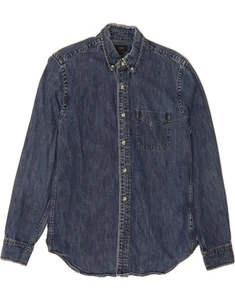 J. CREW Mens Denim Shirt Small Blue Cotton CW07 - Picture 1 of 3