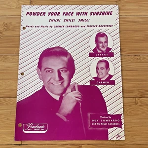 Partituras de colección - Polva tu cara con sol (¡Sonríe sonríe!) - 1948 - Imagen 1 de 6