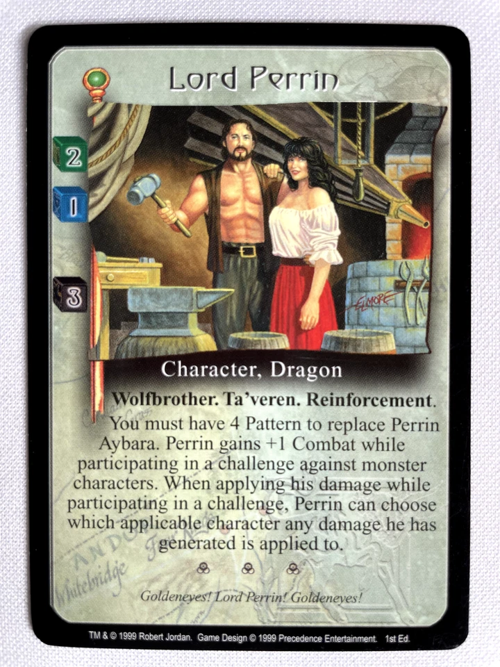 Lord Perrin - Wheel of Time CCG - Premier - Image 1 of 1