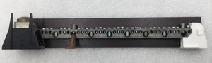 35 Position 4-14 AWG Neutral/Isolated Grounding Bar w/Leg 12 3/8" x 1 3/4" - Picture 1 of 8
