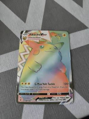 Pikachu VMAX 188/185 Seltene Pokemon Sammler Karte - Bild 1 von 4
