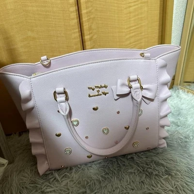 [Used] Samantha Vega My Melody Collaboration Shoulder Bag Pink 9.4in Cute Design - Image 1 of 4