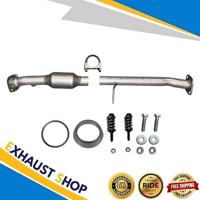 Convertidor Cat lateral trasero para Toyota Highlander 2014 2015 2016 2017 2018 2,7 L Foto 1 de 4