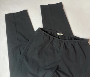 Pantalones al tobillo Eileen Fisher carbón ajustados cintura elástica media - Imagen 1 de 5