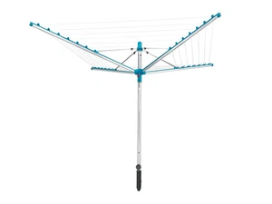 Leifheit Wäschespinne Linomatic 400 Easy 40m Leine Wäscheständer + Aufzugseil - Bild 1 von 9