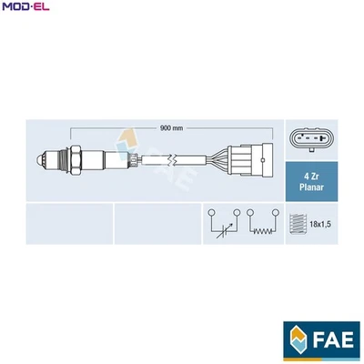 LAMBDA SENSOR 77362 FOR ALFA ROMEO LANCIA 932A.000 936A.000/A6.000 3.2L 6cyl 166 - Image 1 of 4