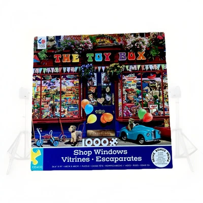 Ceaco Puzzle Shop Windows - Toy Box (1000 Pieces) New - Image 1 of 4