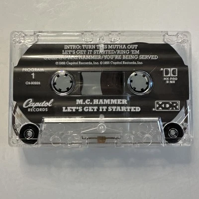 MC Hammer Let's Get It Started (Cassette) Tape - Image 1 of 2