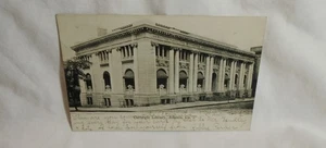 Postal antigua de 1907 de la Biblioteca Carnegie de Atlanta Georgia  - Imagen 1 de 2