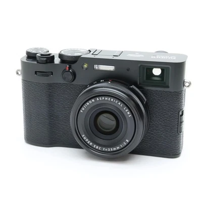 Fujifilm Fuji X100V Black Digital Camera Shutter Count 3500 - Image 1 of 4