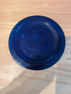 vintage cobalt blue round plate/8.25"/spain - Picture 1 of 8