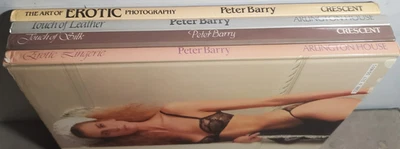 Touch of Silk, Touch of Leather Erotic Photo & Erotic Lingerie by Peter Barry HC - Image 1 of 4