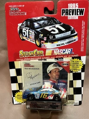 NIP 1995 Racing Champions 1:64 Scale NASCAR Diecast Stock Car #16 Ted Musgrave - Image 1 of 2