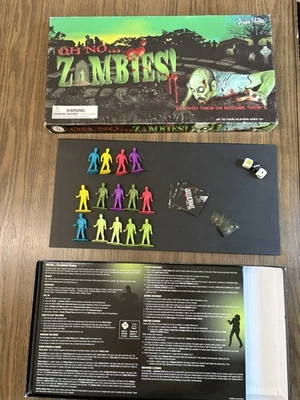 OH NO.., ZOMBIES Board Game ACCOUTREMENTS 2009 Horror Dice Figures - Image 1 of 4