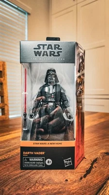 Star Wars The Black Series Darth Vader "A New Hope" Collectible Action Figure - Image 1 of 2