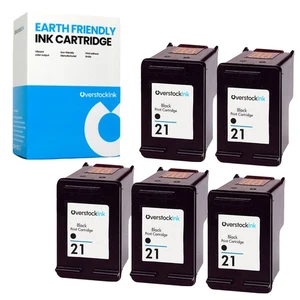 5 Stück kompatible OSI HP 21 Patronen für HP DeskJet F2110 F2120 F2128 F2140 F2179 - Bild 1 von 1