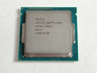 Intel Core i3-4330 3.5 GHz 5 GT/s LGA 1150 Desktop CPU Processor SR1NM - Image 1 of 4