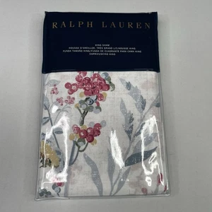 Ralph Lauren Home Addison Floral KING Pillow Sham 20x36" - Picture 1 of 8