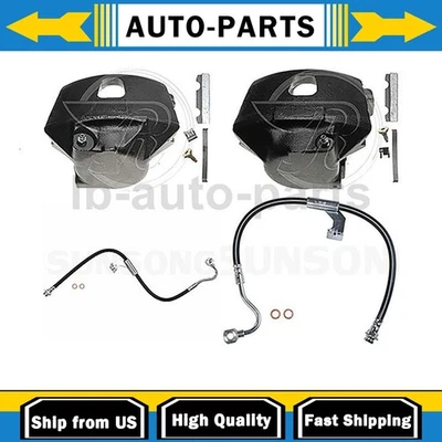 前刹车卡钳带软管驱动器乘客侧适用于雪佛兰 G30 6.2L_ — 第 1/4 张图片