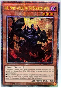 Cir, Malebranche del Abismo Ardiente QCR Cuarto de Siglo Raro 1ª Edición RA04-EN235 - Imagen 1 de 5