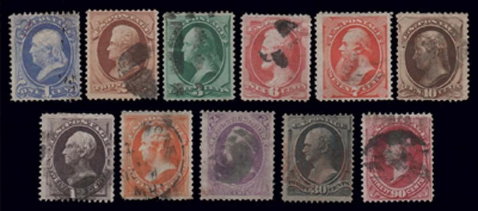 US #145-155 — Used - Image 1 of 1