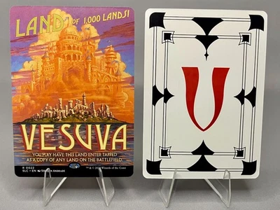 Vesuva SLC #22 - MTG Secret Lair Countdown Kit with letter V - Image 1 of 2