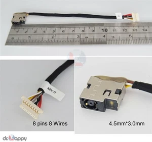 DC Power Jack Charging Port Socket Cable for HP ProBook 430 G3 G4 G5 - Picture 1 of 1