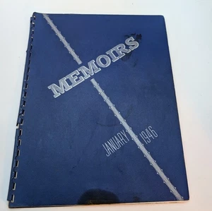 Yearbook, Grant High School, Portland Oregon, January 1946, Memoirs - Picture 1 of 4